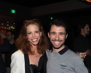 Leslie Stevens and Dino Nicandros @ BroadwayWorld Leslie Stevens and Dino Nicandros Photo