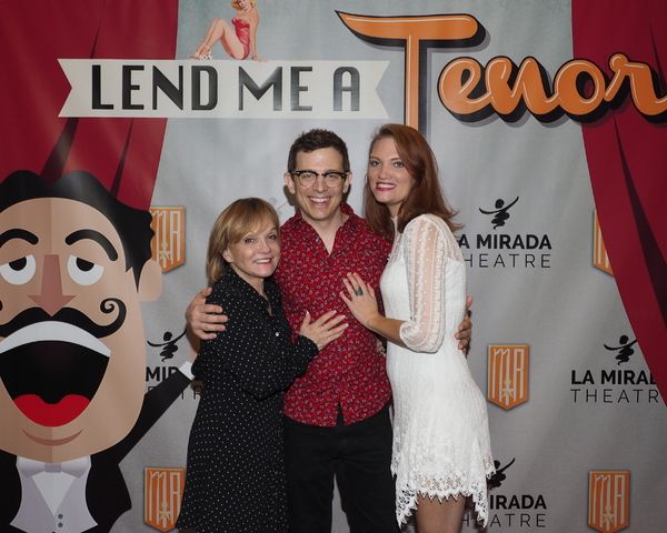 Executive Producer Cathy Rigby, Jeff Skowron, and Hair & Wig Designer Kaitlin McCoy Photo