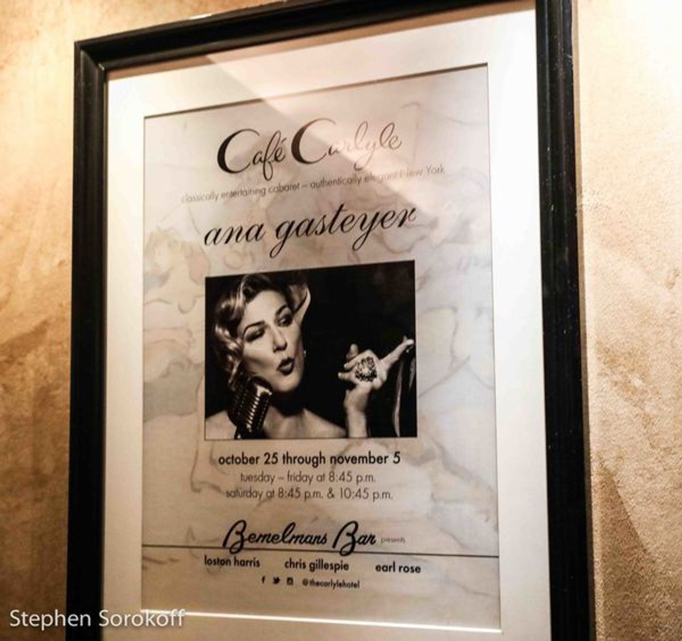 Photo Coverage: Ana Gasteyer Makes Cafe Carlyle Debut  Image