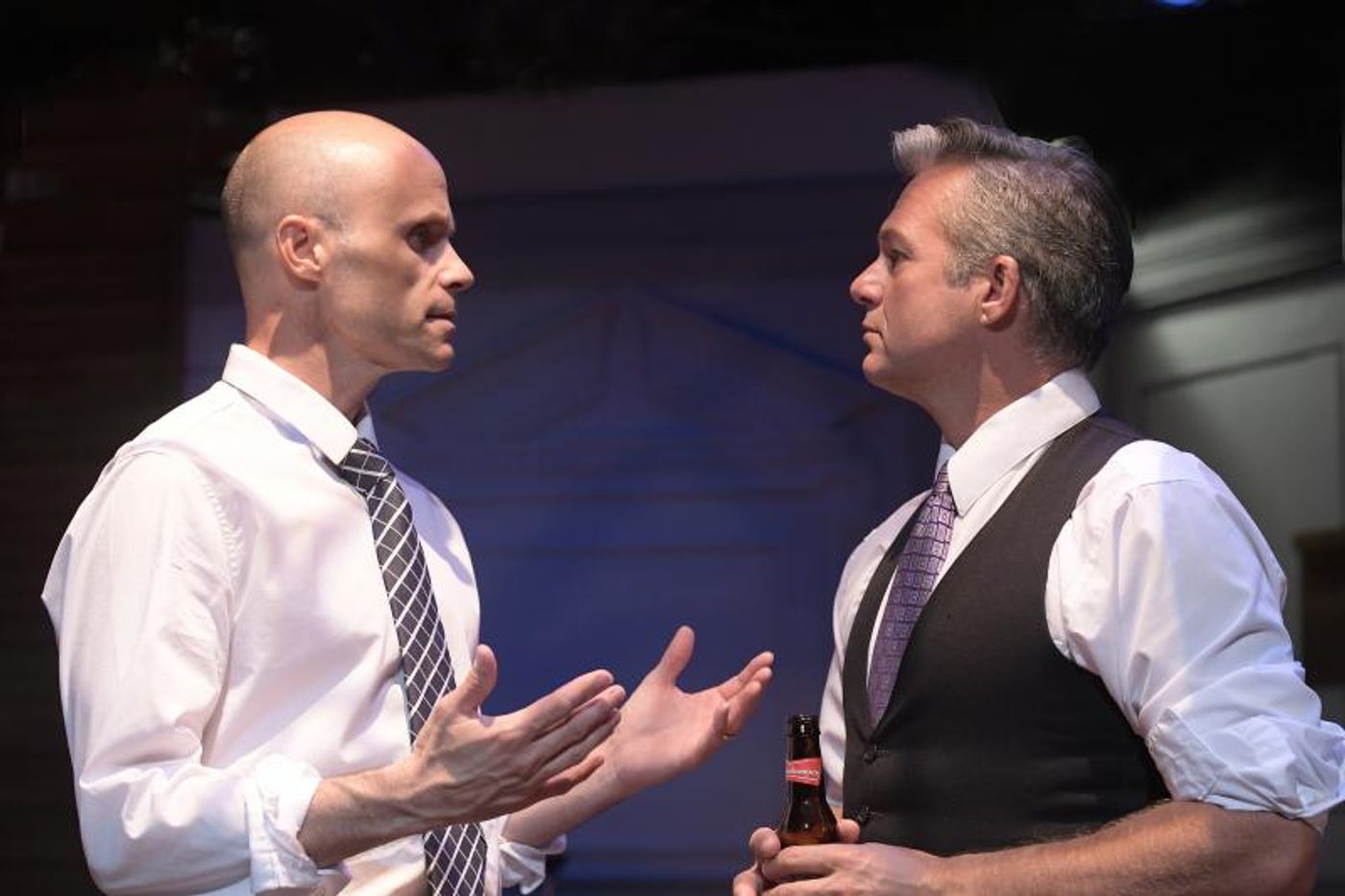 Review: THE GOD GAME Provides Unrealistic Look at Religion and Politics at Mad Cow  Image
