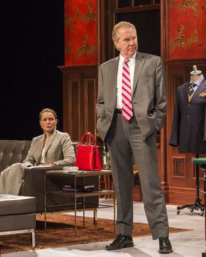 Samantha Sloyan and Harry Groener @ BroadwayWorld Samantha Sloyan and Harry Groener Photo