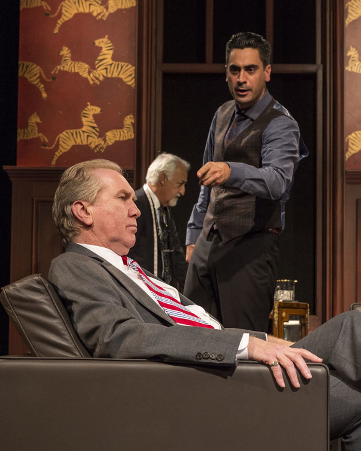 Harry Groener, Brian George and Ramiz Monsef at 