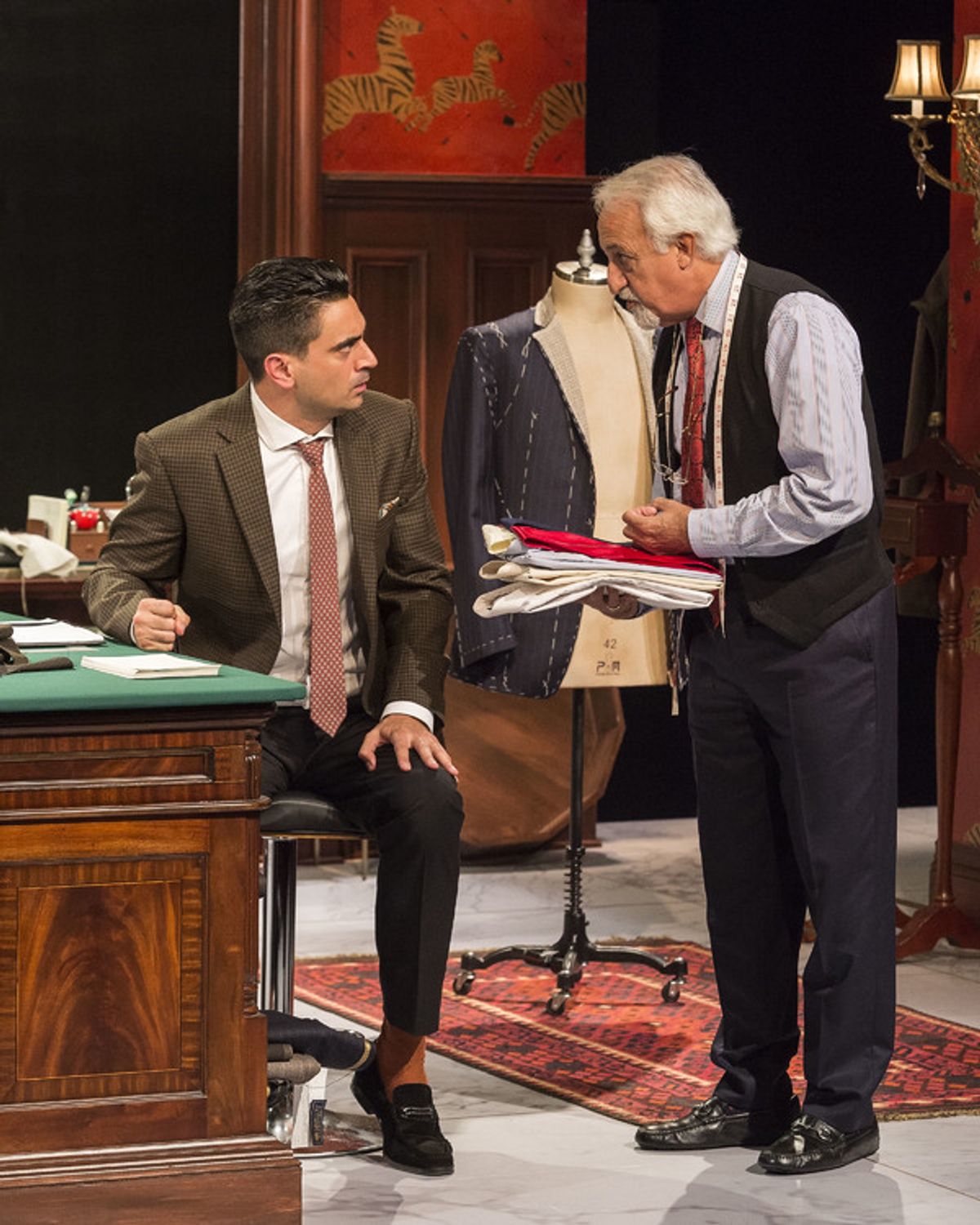 Ramiz Monsef and Brian George at 