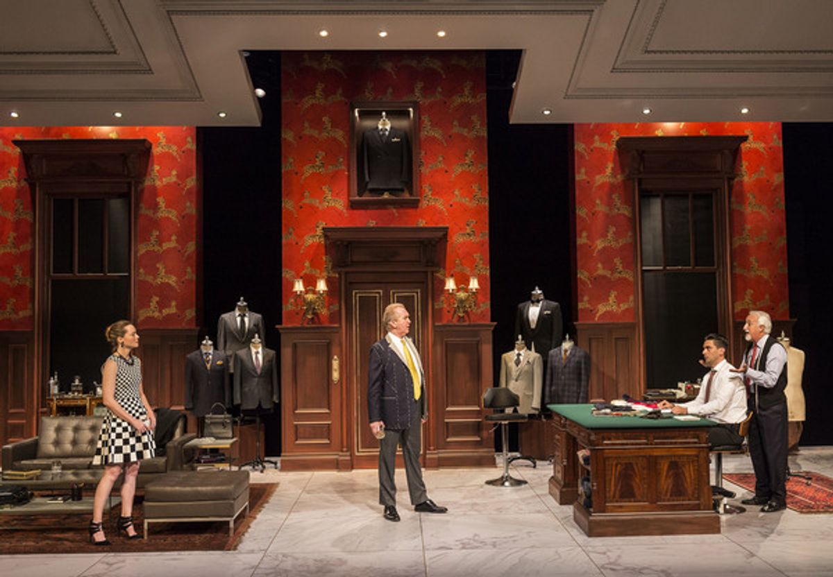 Samantha Sloyan, Harry Groener, Ramiz Monsef and Brian George at 