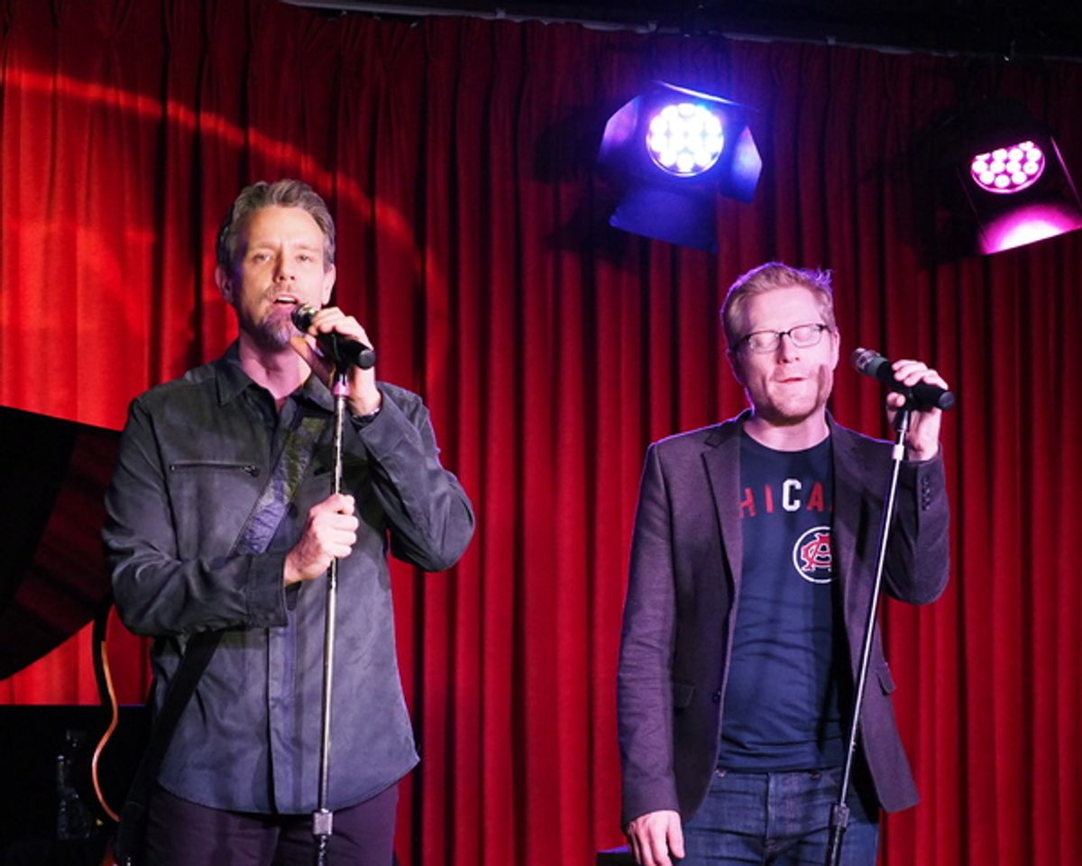 Adam Pascal and Anthony Rapp at 