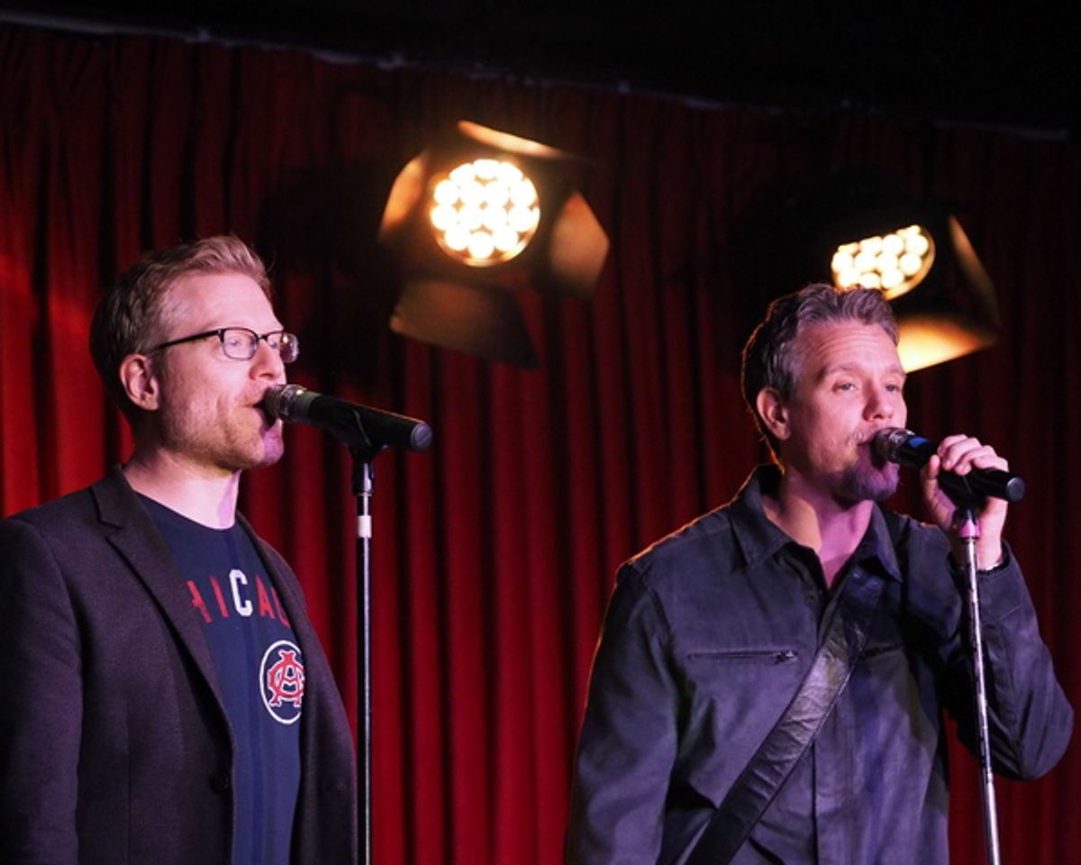 Anthony Rapp and Adam Pascal at 
