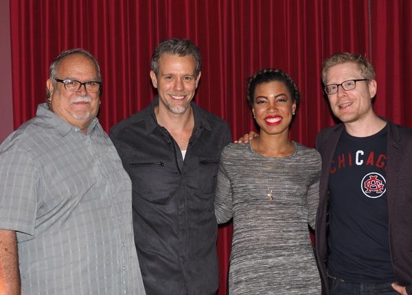 Ronn Goswick, Adam Pascal, India Carney, and Anthony Rapp Photo