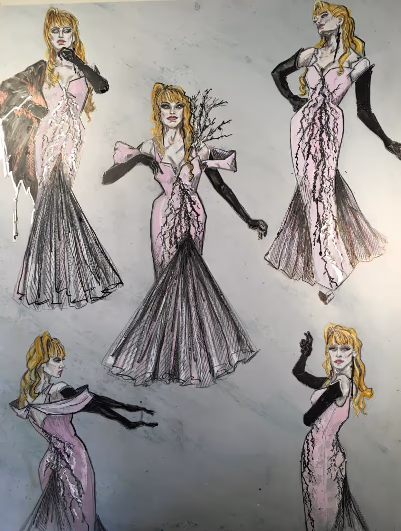 Sneak Peek of Ann Hould-Ward's New Costume Designs for Reimagined INTO THE WOODS Image