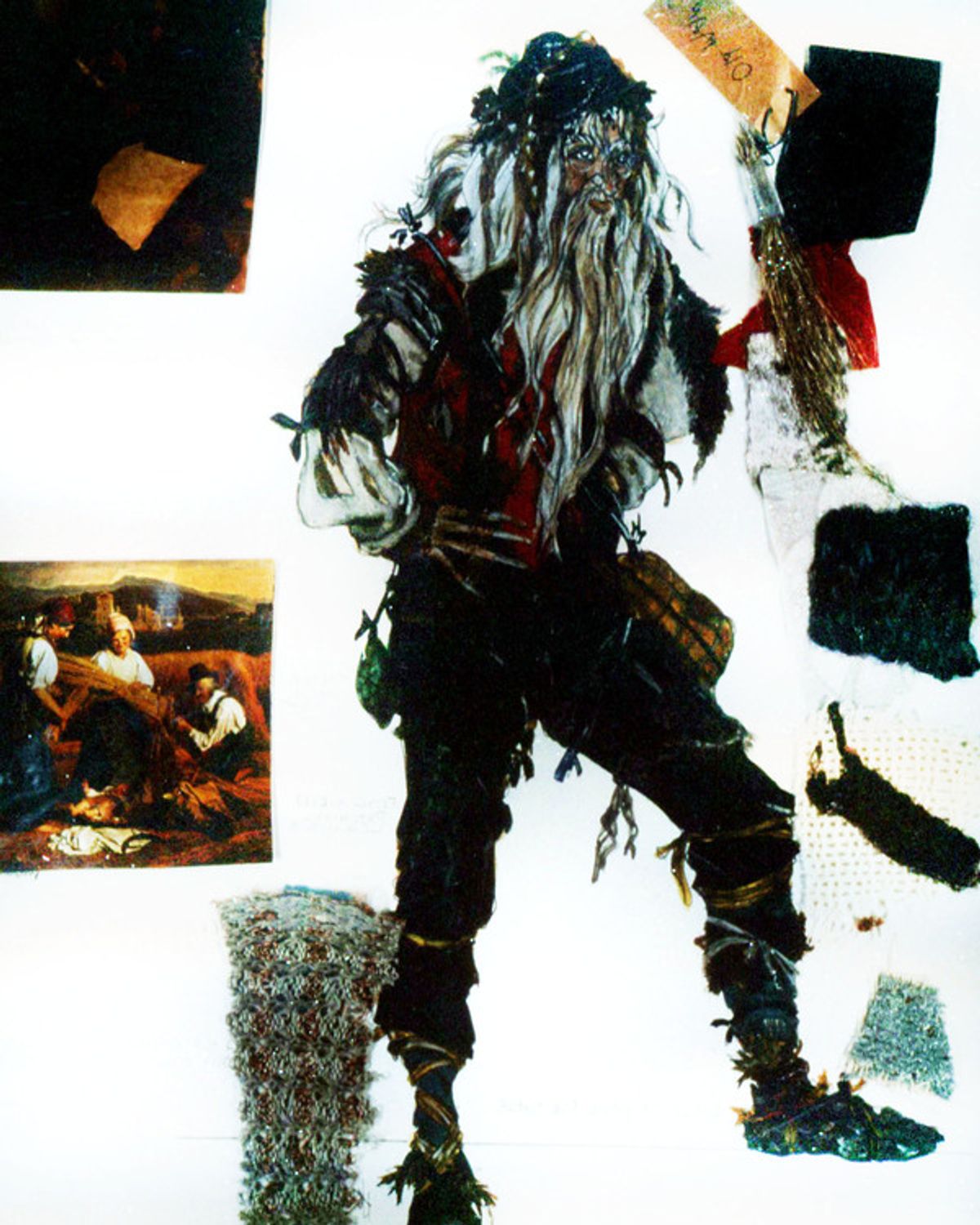 Mysterious Man by Costume Designer Ann Hould-Ward for Original Broadway Production of INTO THE WOODS at 