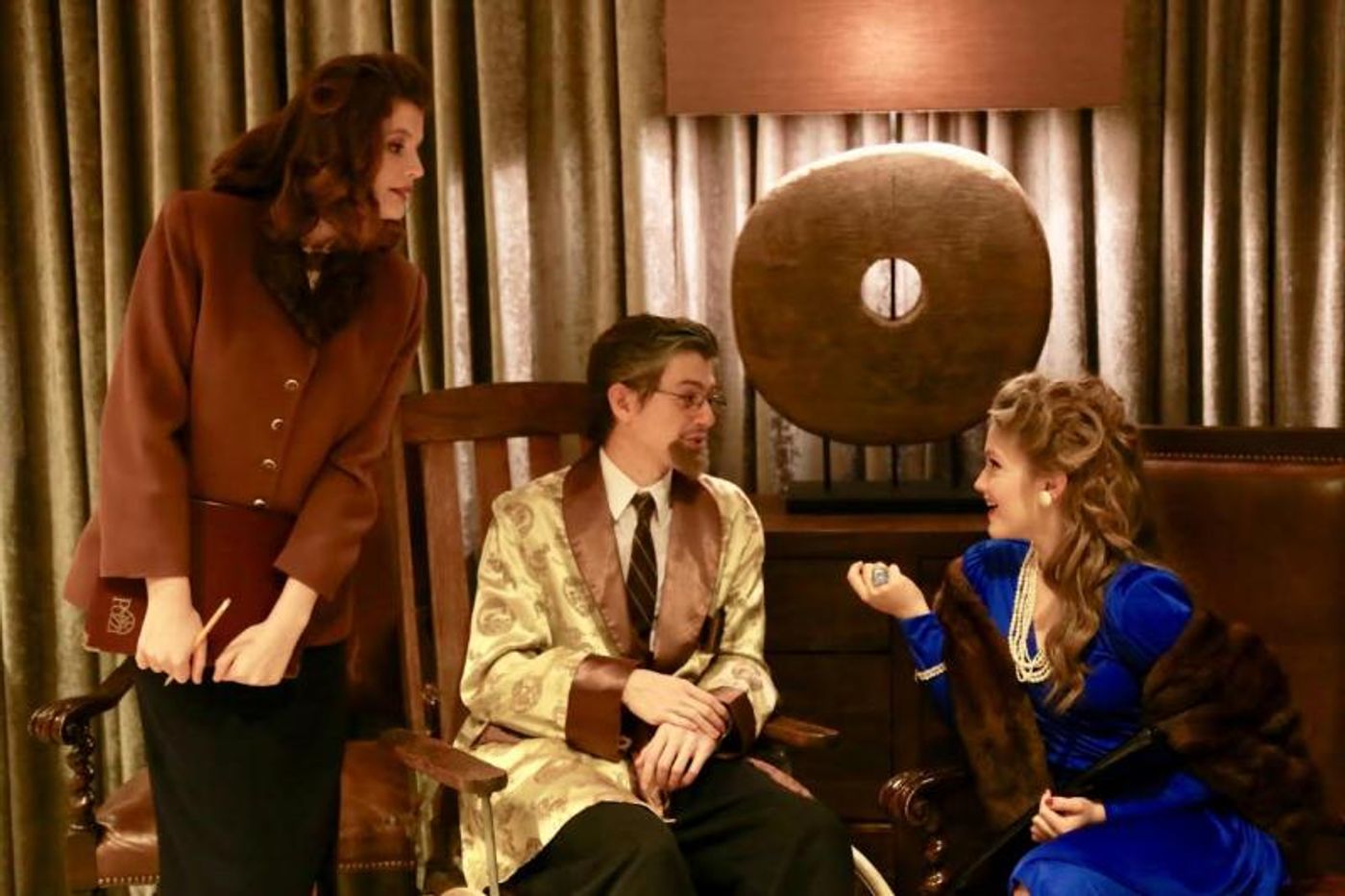 Paula Flautt Directs CPA's MAN WHO CAME TO DINNER  Image