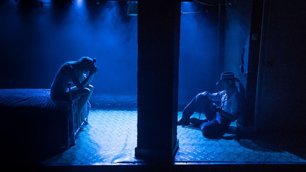 Lydia Wilson and Adam Rothenberg at 