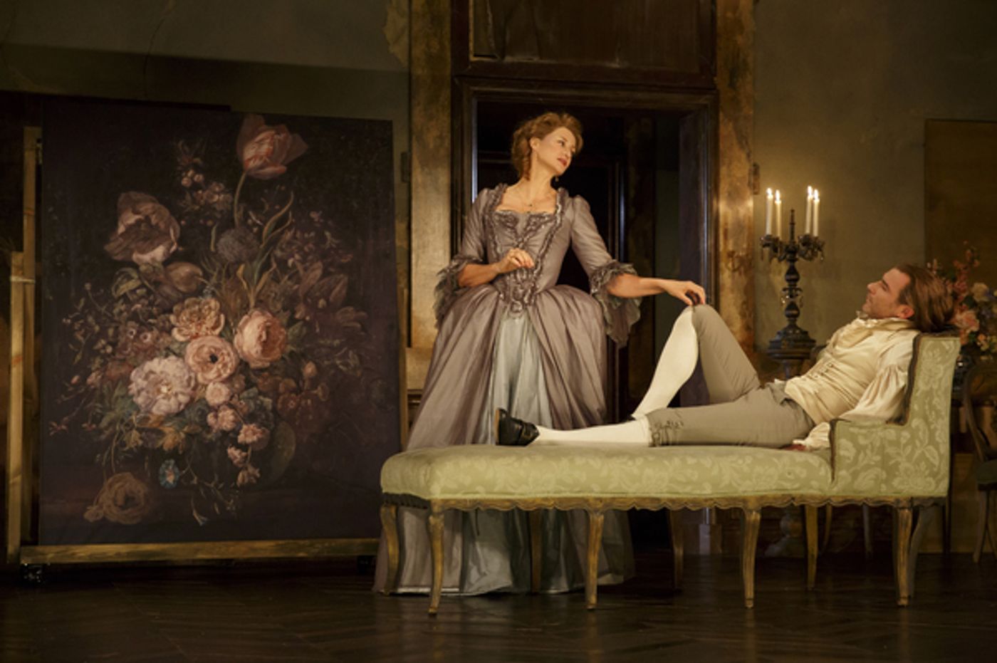 Photo Flash: Scintillating First Look at Liev Schreiber and Janet McTeer in LES LIAISONS DANGEREUSES on Broadway  Image
