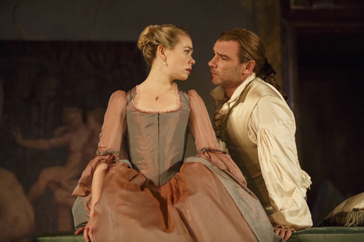 Photo Flash: Scintillating First Look at Liev Schreiber and Janet McTeer in LES LIAISONS DANGEREUSES on Broadway  Image