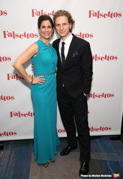 Stephanie J. Block and  Sebastian Arcelus  Photo