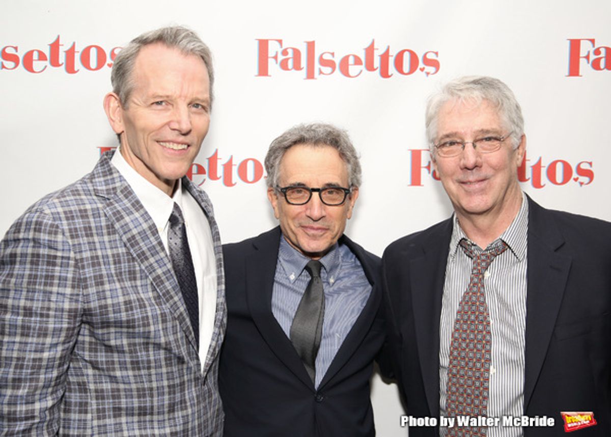 Stephen Bogardus, Chip Zien and Michael Rupert  at 