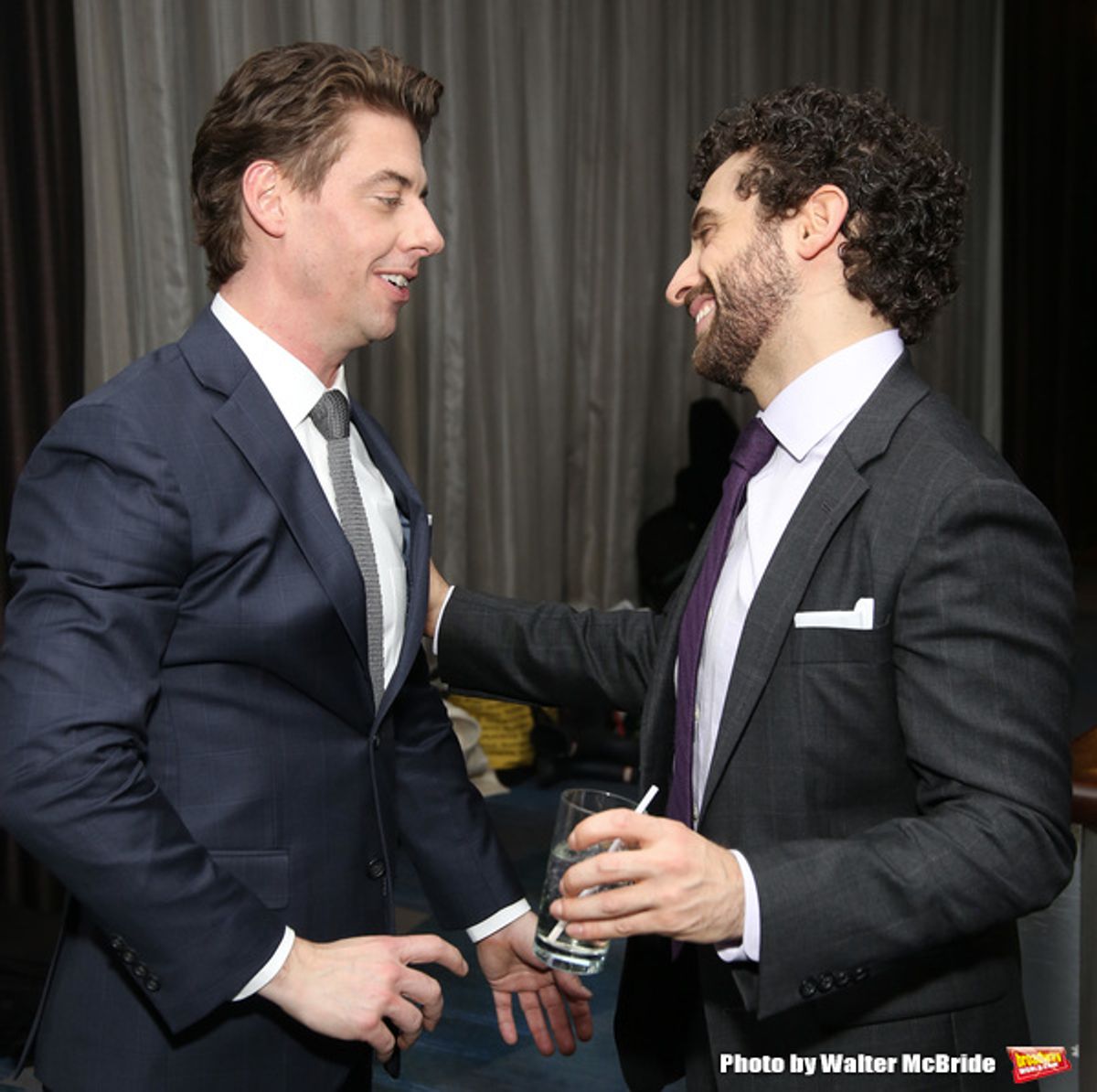 Christian Borle and Brandon Uranowitz  at 