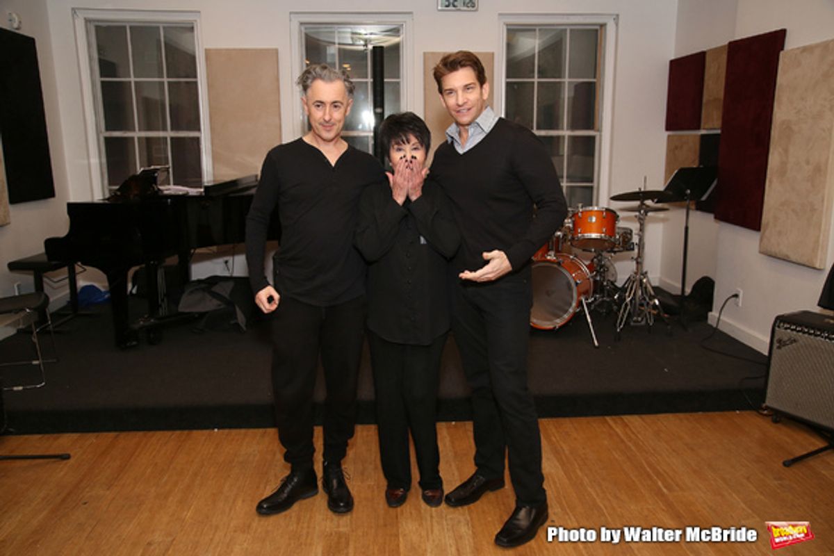 Alan Cumming, Chita Rivera and Andy Karl  at 