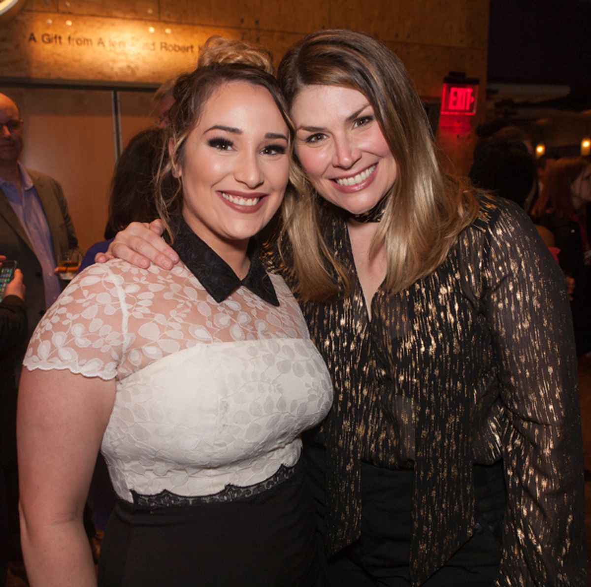 Emma Hunton and Heidi Blickenstaff  at 