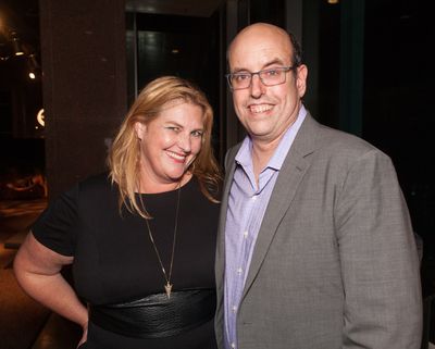 Bridget Carpenter and Christopher Ashley Photo