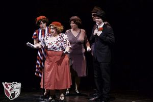 Jordan Obbema, Kyle Ann Lacertosa, Catherine Burke, John Andruzzi and Eli Gilbert Photo