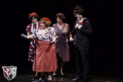 Jordan Obbema, Kyle Ann Lacertosa, Catherine Burke, John Andruzzi and Eli Gilbert Photo
