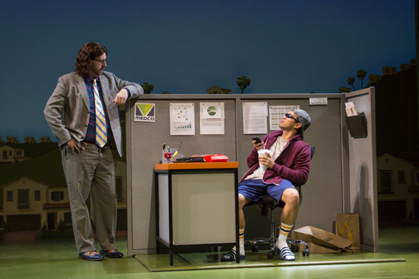 Photo Flash: First Look at Jon Norman Schneider, Ruibo Qian and Emily Kuroda in Extended Run of TIGER STYLE! at Huntington  Image