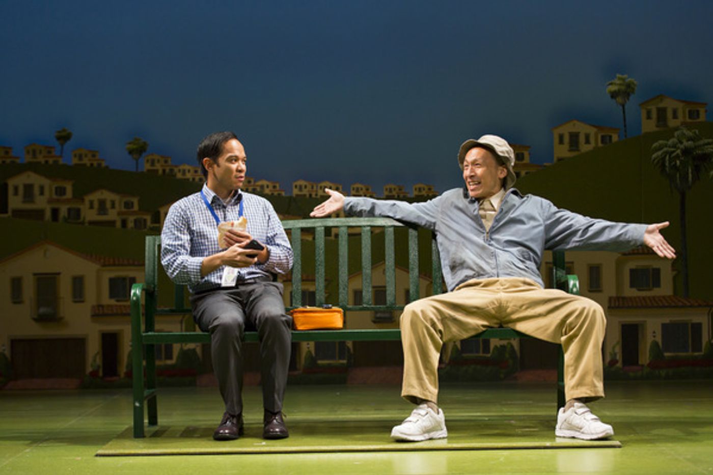 Photo Flash: First Look at Jon Norman Schneider, Ruibo Qian and Emily Kuroda in Extended Run of TIGER STYLE! at Huntington  Image