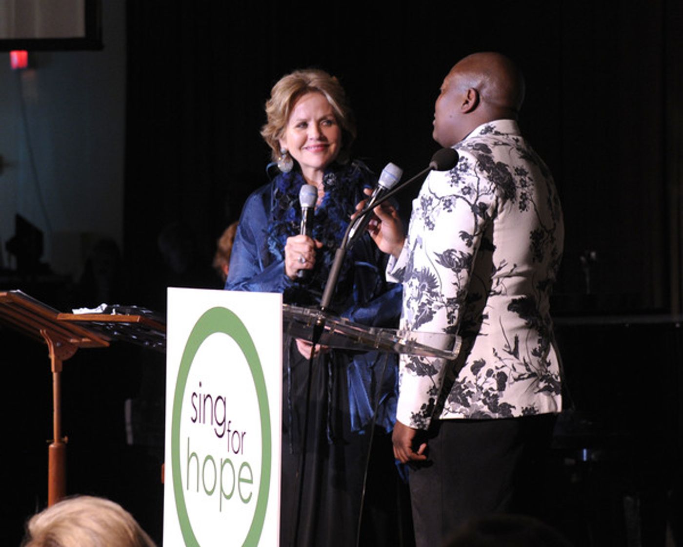 Photo Flash: Tituss Burgess and Renee Fleming Duet at 2016 Sing for Hope Gala  Image