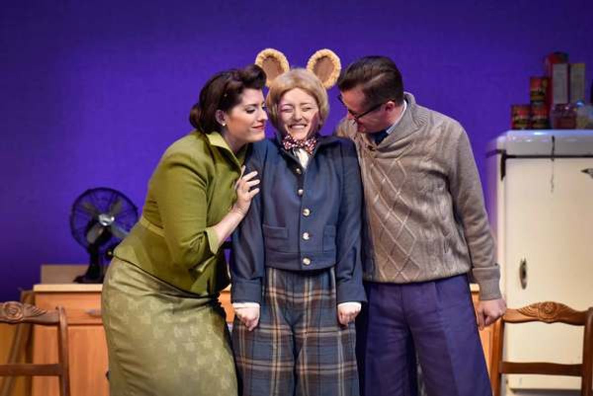 Maddie Tarbox, Madelyn James, and Blaine Edwards at 