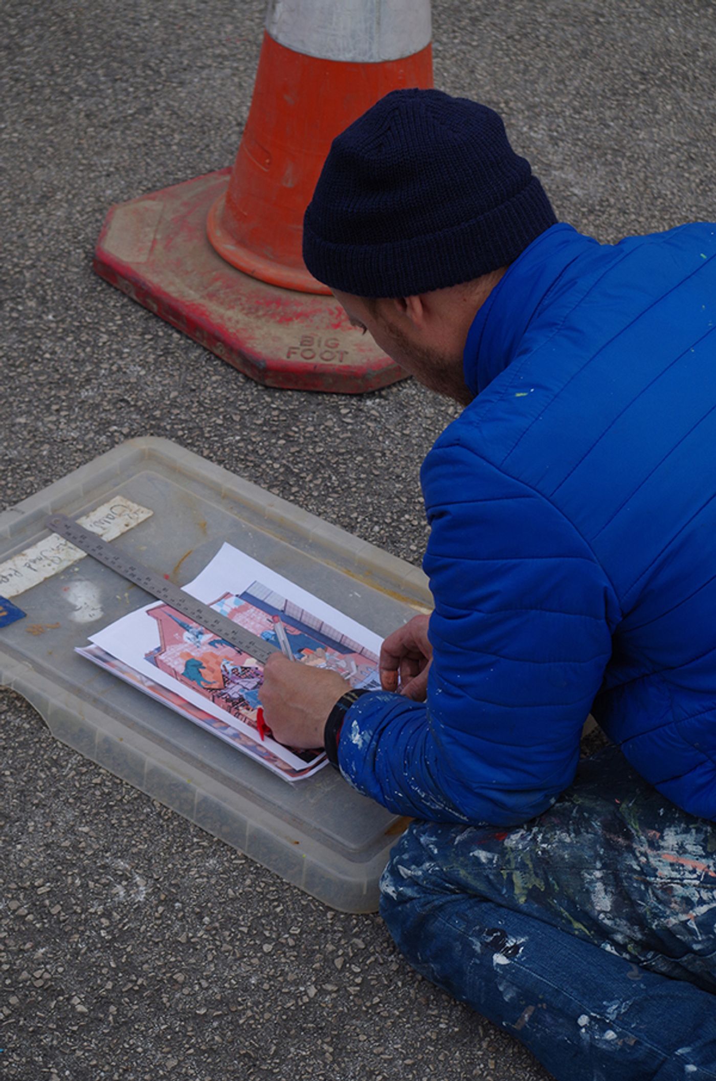 Photo Flash: Wired Young Carers Design Pyramid Mural to Celebrate Town's Heritage  Image
