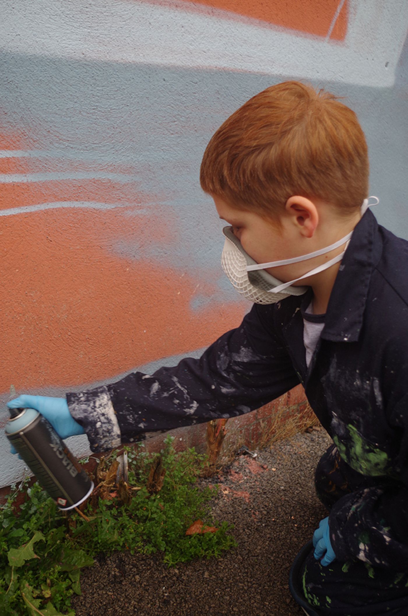 Photo Flash: Wired Young Carers Design Pyramid Mural to Celebrate Town's Heritage  Image