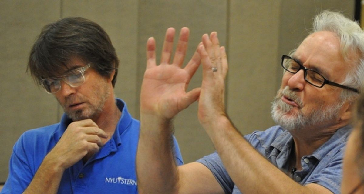 Richard Grunn and Jonathan Ellers at 