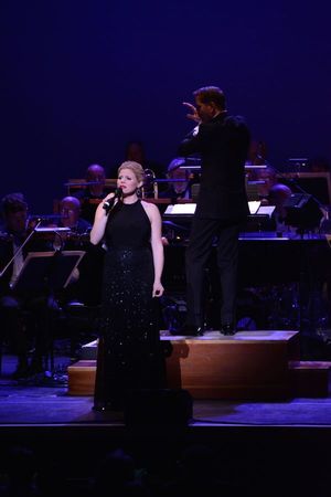Megan Hilty and Steven Reineke @ BroadwayWorld Megan Hilty and Steven Reineke Photo