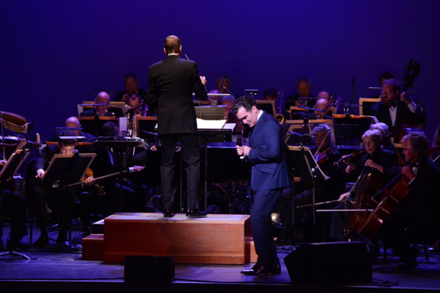 Photo Coverage: Megan Hilty and Brian d'Arcy James at Tilles Center Gala with The New York Pops  Image