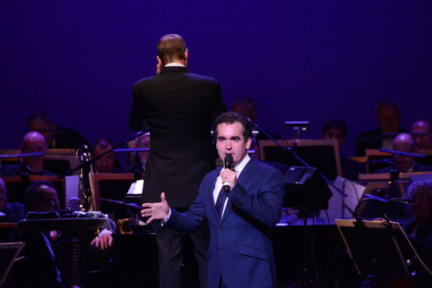 Photo Coverage: Megan Hilty and Brian d'Arcy James at Tilles Center Gala with The New York Pops  Image