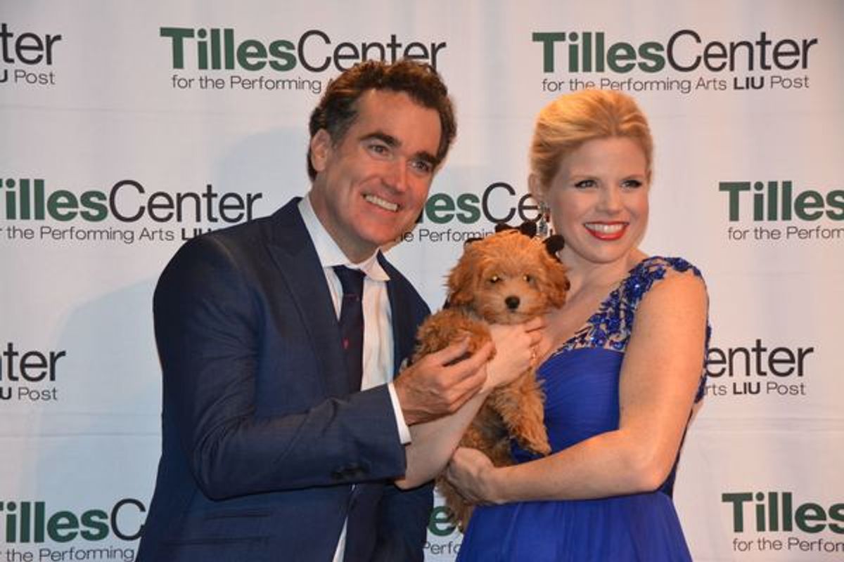 Brian d'Arcy James and Megan Hilty at 