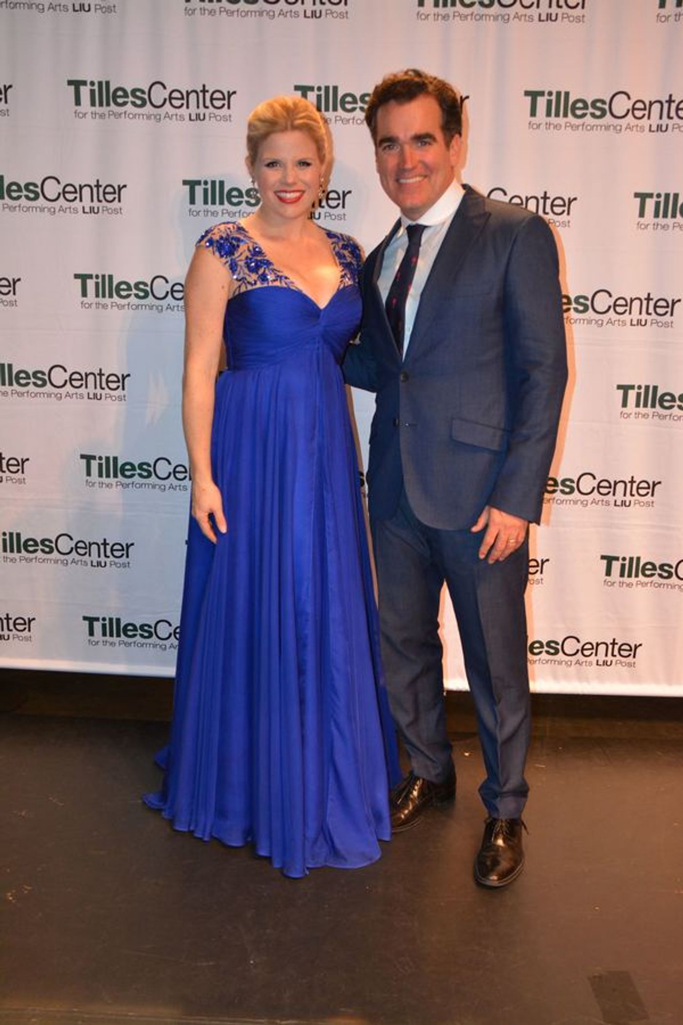 Photo Coverage: Megan Hilty and Brian d'Arcy James at Tilles Center Gala with The New York Pops  Image
