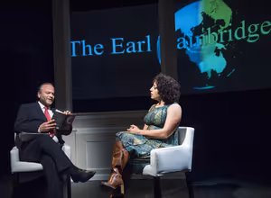 Dale Albright and Denmal Ibrahim @ BroadwayWorld Dale Albright and Denmal Ibrahim Photo
