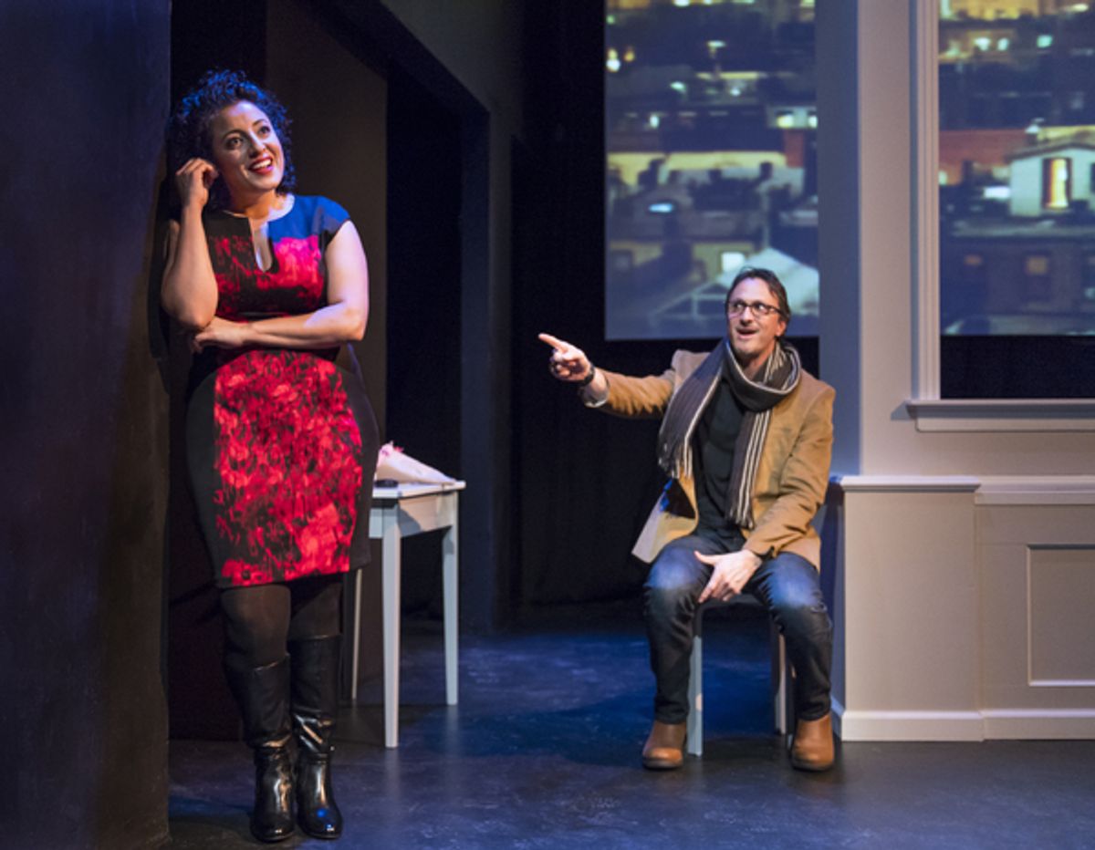 Denmal Ibrahim and James Asher at 