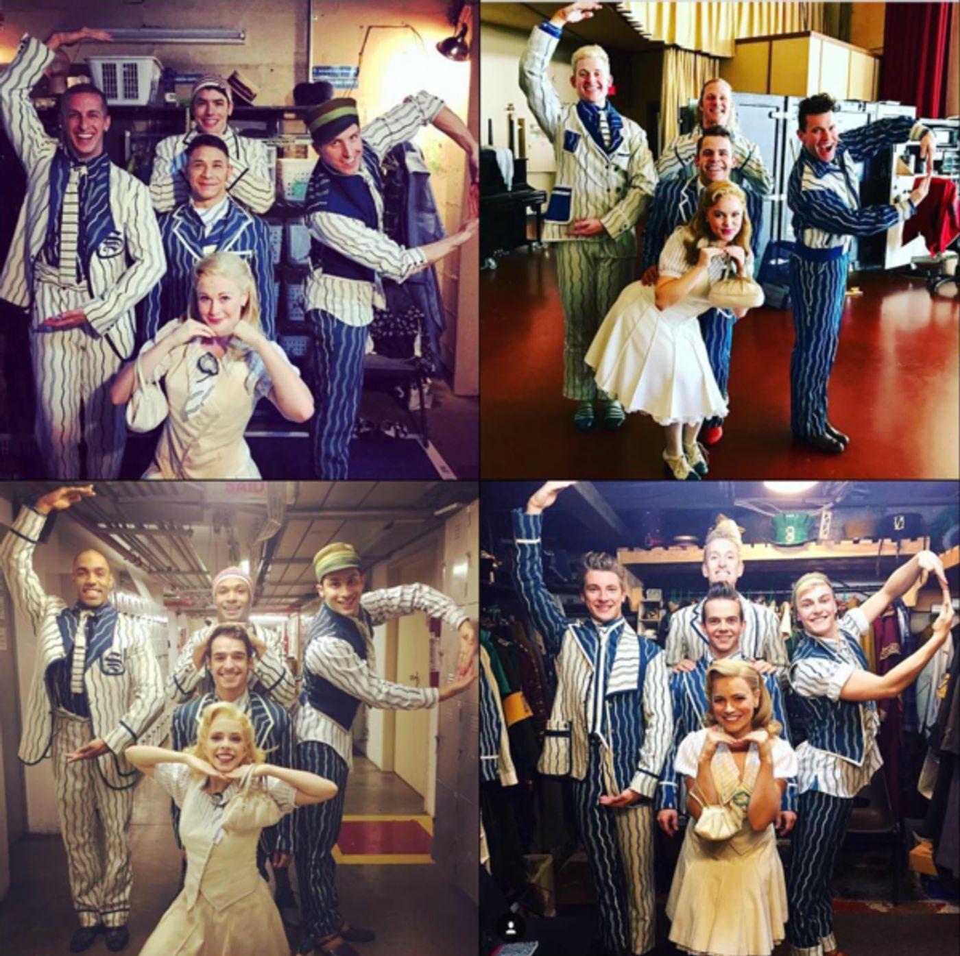 Photo Flash: We're seeing Quadruple at WICKED, Double Cookie Trouble at HOLIDAY INN, and More Saturday Intermission Pics!  Image