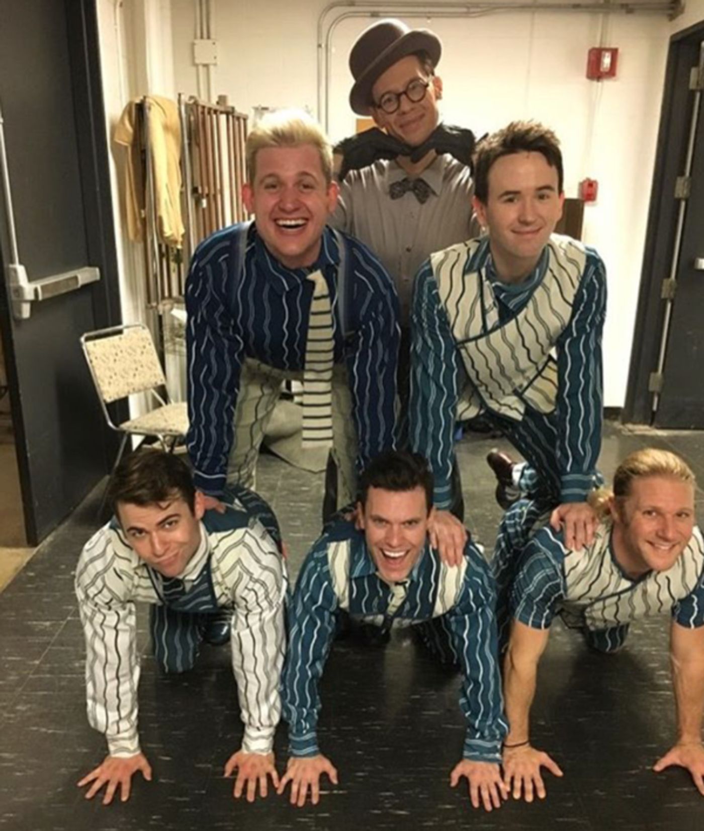 Photo Flash: We're seeing Quadruple at WICKED, Double Cookie Trouble at HOLIDAY INN, and More Saturday Intermission Pics!  Image