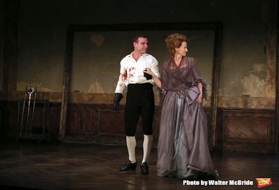 Liev Schreiber and Janet McTeer Photo