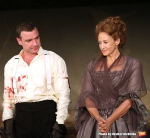 Liev Schreiber and Janet McTeer @ BroadwayWorld Liev Schreiber and Janet McTeer Photo