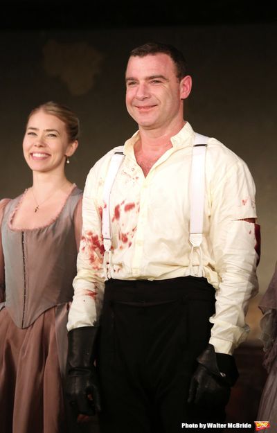 Birgitte Hjort Sorensen and Liev Schreiber  Photo