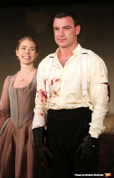 Birgitte Hjort Sorensen and Liev Schreiber  Photo