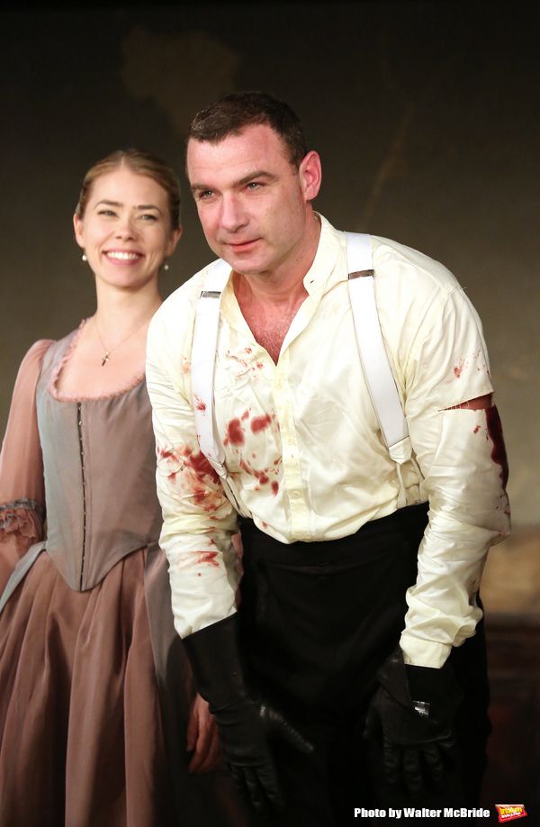 Birgitte Hjort Sorensen and Liev Schreiber  Photo