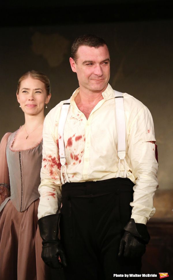 Birgitte Hjort Sorensen and Liev Schreiber  Photo