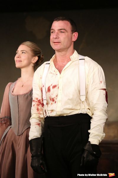 Birgitte Hjort Sorensen and Liev Schreiber  Photo