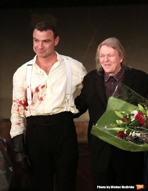 Liev Schreiber and Christopher Hampton @ BroadwayWorld Liev Schreiber and Christopher Hampton Photo