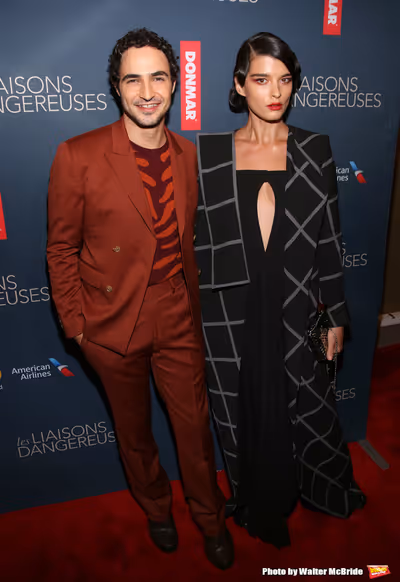 Zac Posen znd Crystal Renn  Photo